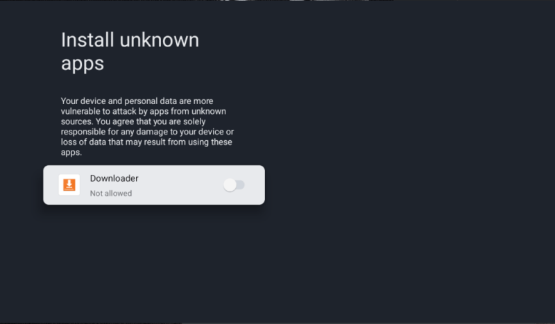 allow installation from unknown sources 2