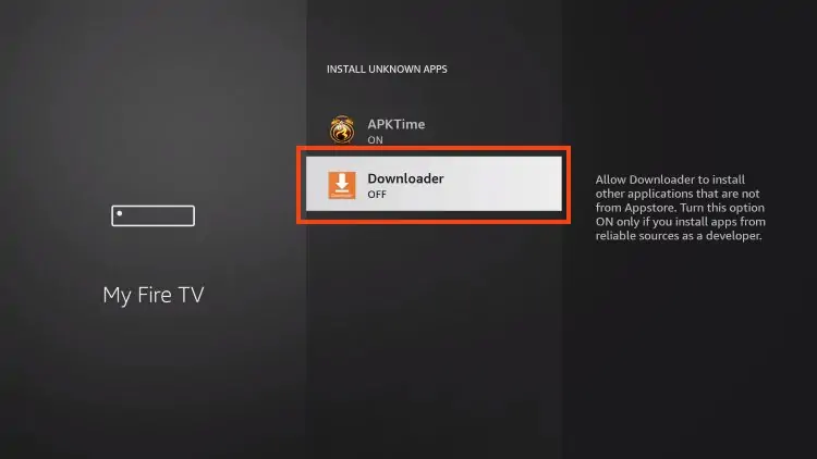 developer options missing on firestick 7