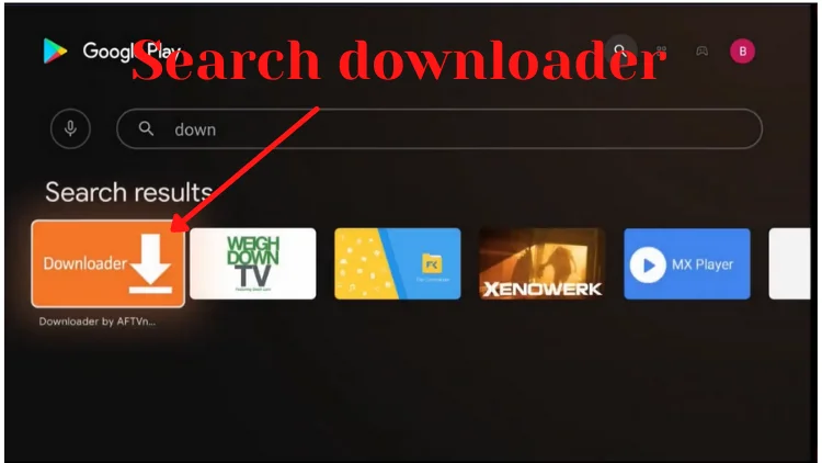 Search for downloader 10