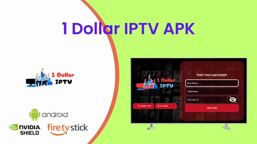 1 Dollar IPTV APK